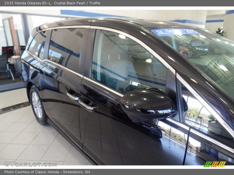 Crystal Black Pearl / Truffle 2015 Honda Odyssey EX-L