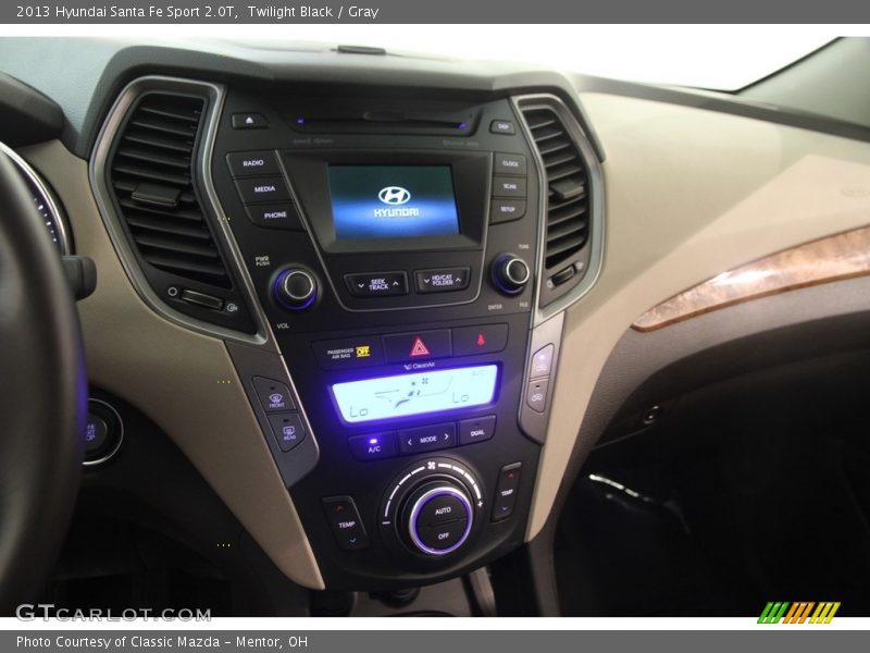 Twilight Black / Gray 2013 Hyundai Santa Fe Sport 2.0T