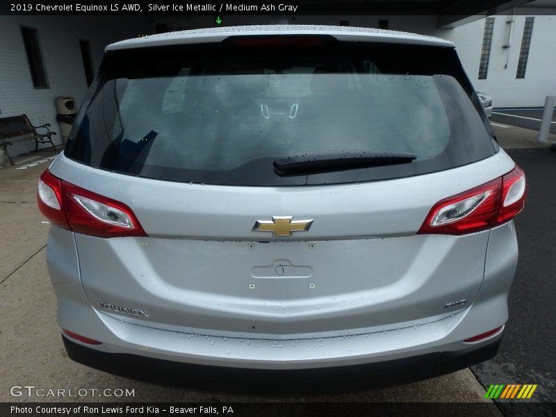 Silver Ice Metallic / Medium Ash Gray 2019 Chevrolet Equinox LS AWD