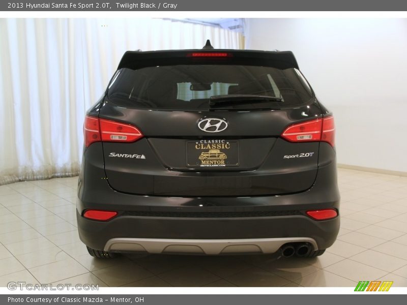 Twilight Black / Gray 2013 Hyundai Santa Fe Sport 2.0T