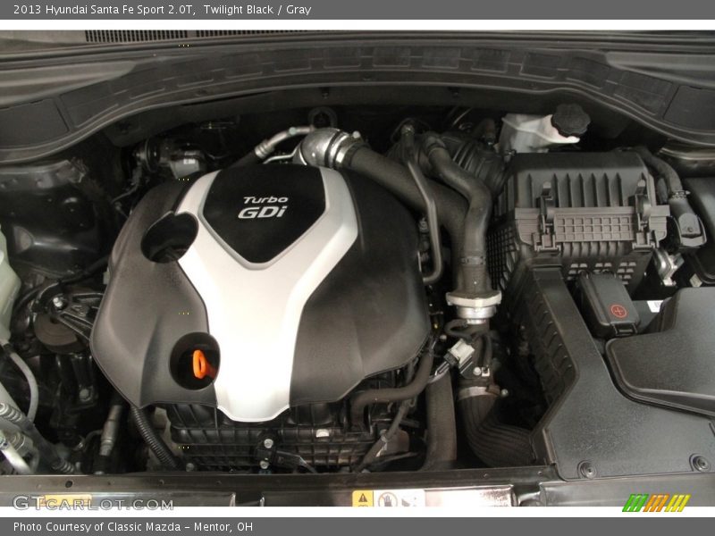 Twilight Black / Gray 2013 Hyundai Santa Fe Sport 2.0T