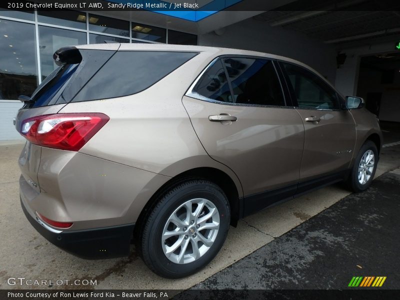 Sandy Ridge Metallic / Jet Black 2019 Chevrolet Equinox LT AWD