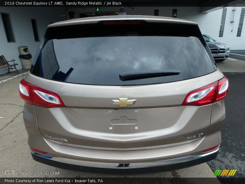 Sandy Ridge Metallic / Jet Black 2019 Chevrolet Equinox LT AWD
