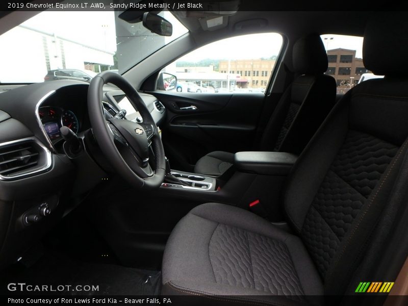 Sandy Ridge Metallic / Jet Black 2019 Chevrolet Equinox LT AWD
