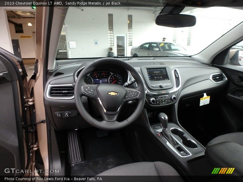 Sandy Ridge Metallic / Jet Black 2019 Chevrolet Equinox LT AWD