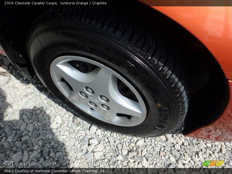 Sunburst Orange / Graphite 2004 Chevrolet Cavalier Coupe