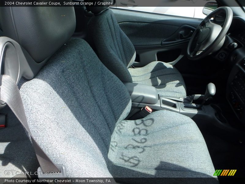 Sunburst Orange / Graphite 2004 Chevrolet Cavalier Coupe