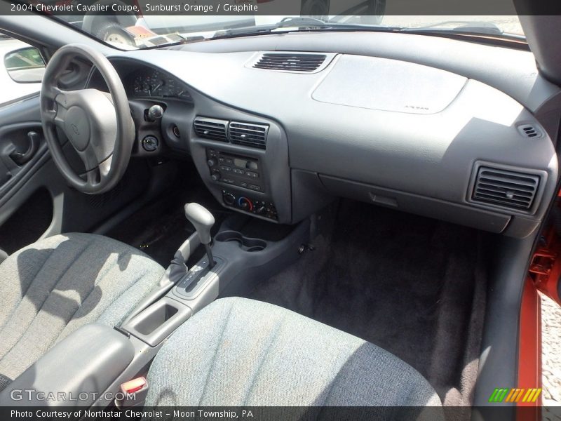 Sunburst Orange / Graphite 2004 Chevrolet Cavalier Coupe