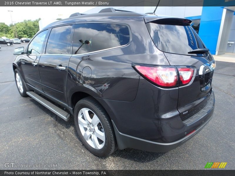 Tungsten Metallic / Ebony 2016 Chevrolet Traverse LT AWD