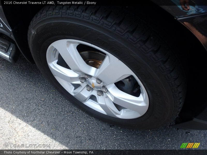 Tungsten Metallic / Ebony 2016 Chevrolet Traverse LT AWD