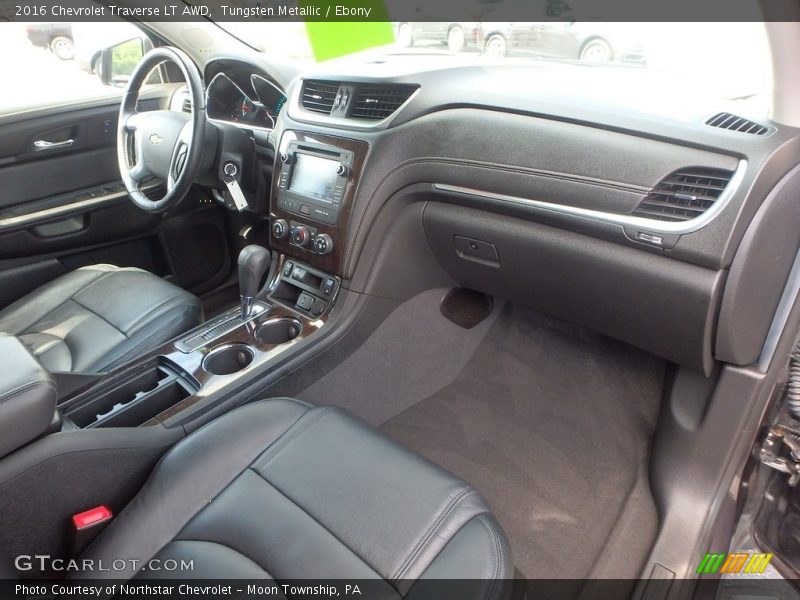 Tungsten Metallic / Ebony 2016 Chevrolet Traverse LT AWD