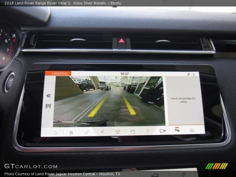 Indus Silver Metallic / Ebony 2018 Land Rover Range Rover Velar S