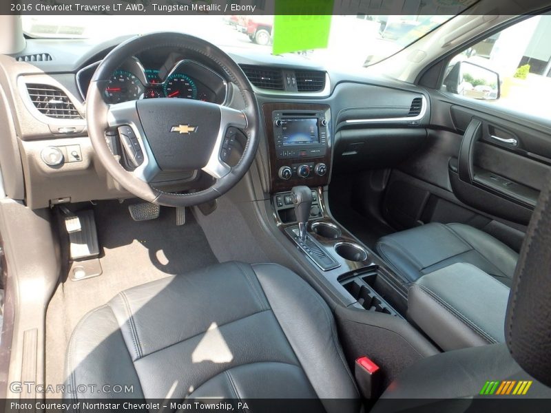 Tungsten Metallic / Ebony 2016 Chevrolet Traverse LT AWD