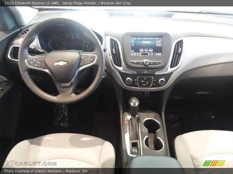 Sandy Ridge Metallic / Medium Ash Gray 2019 Chevrolet Equinox LS AWD