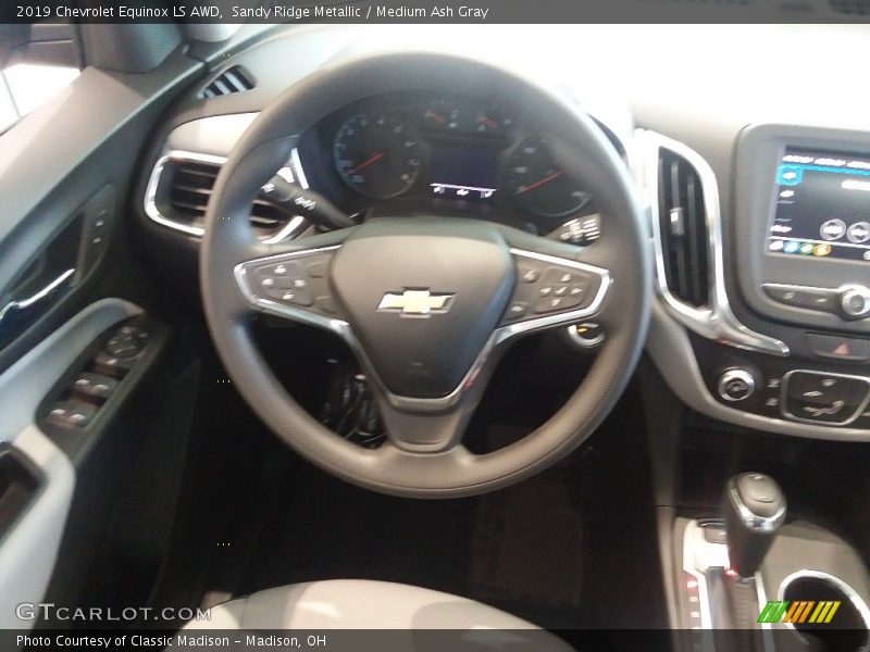 Sandy Ridge Metallic / Medium Ash Gray 2019 Chevrolet Equinox LS AWD