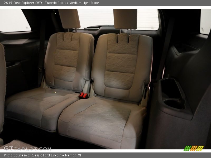 Tuxedo Black / Medium Light Stone 2015 Ford Explorer FWD