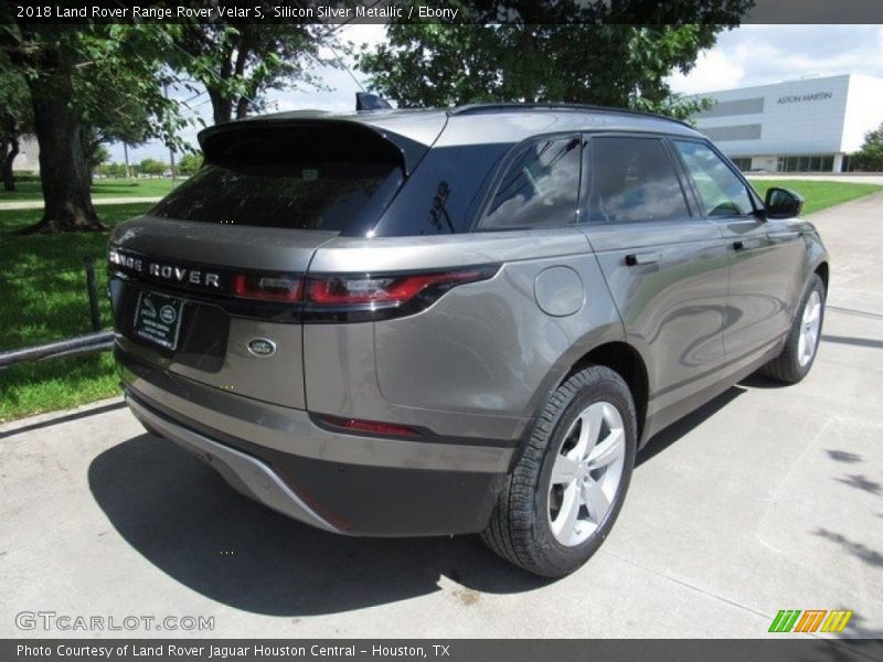 Silicon Silver Metallic / Ebony 2018 Land Rover Range Rover Velar S