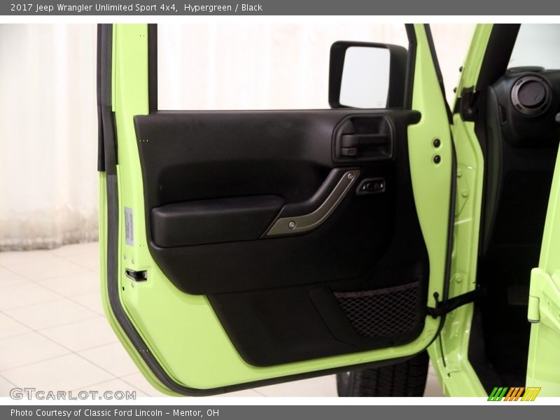 Hypergreen / Black 2017 Jeep Wrangler Unlimited Sport 4x4