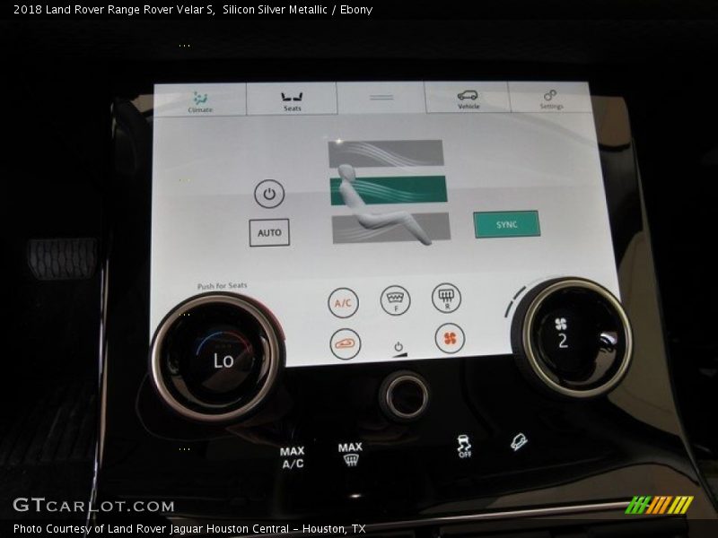 Silicon Silver Metallic / Ebony 2018 Land Rover Range Rover Velar S