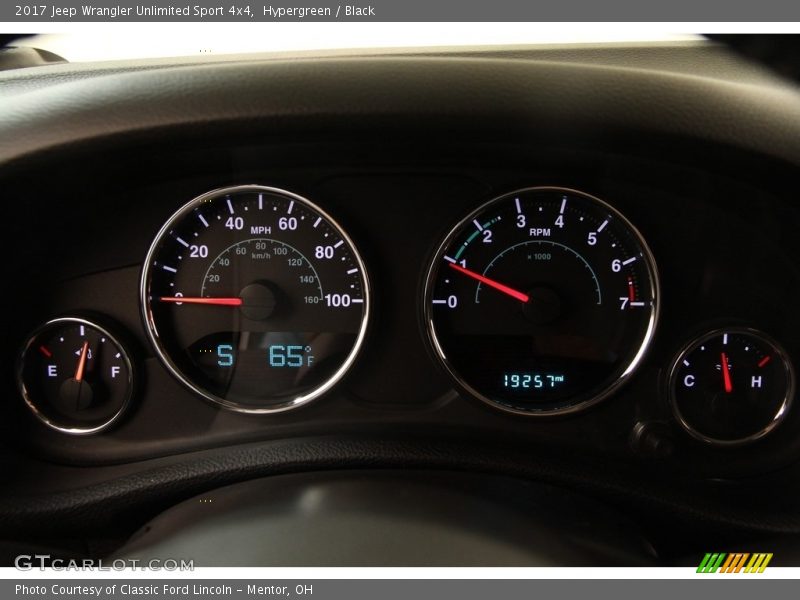 Hypergreen / Black 2017 Jeep Wrangler Unlimited Sport 4x4