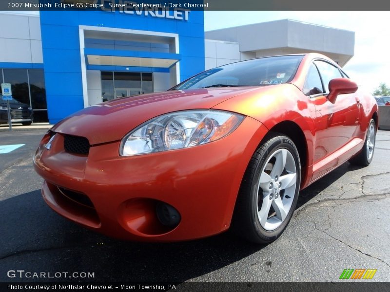 Sunset Pearlescent / Dark Charcoal 2007 Mitsubishi Eclipse GS Coupe