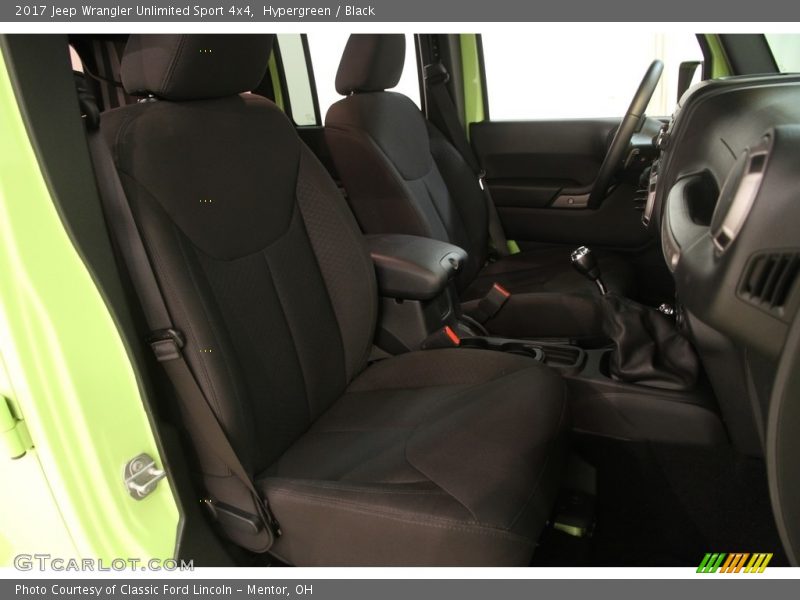 Hypergreen / Black 2017 Jeep Wrangler Unlimited Sport 4x4