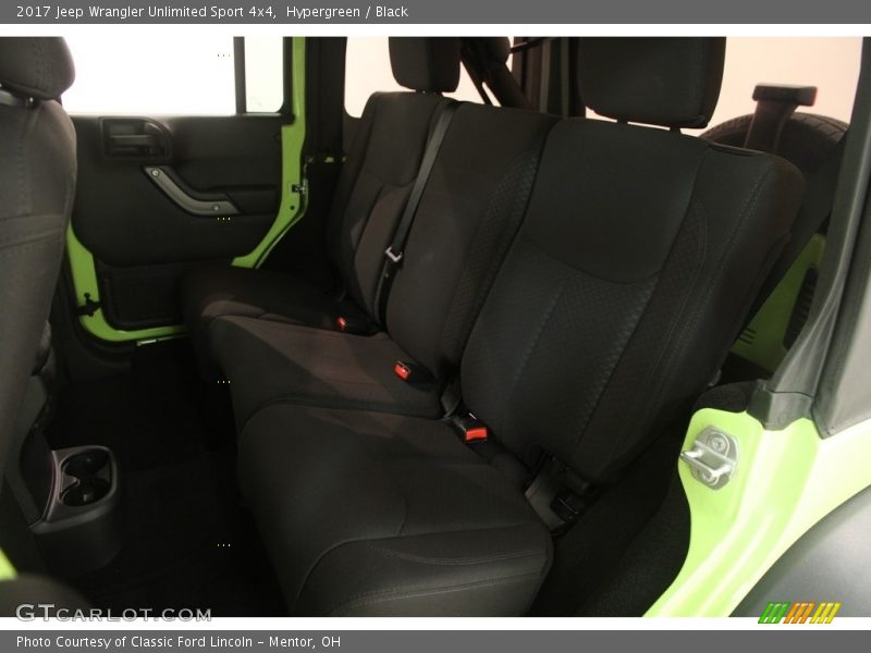 Hypergreen / Black 2017 Jeep Wrangler Unlimited Sport 4x4