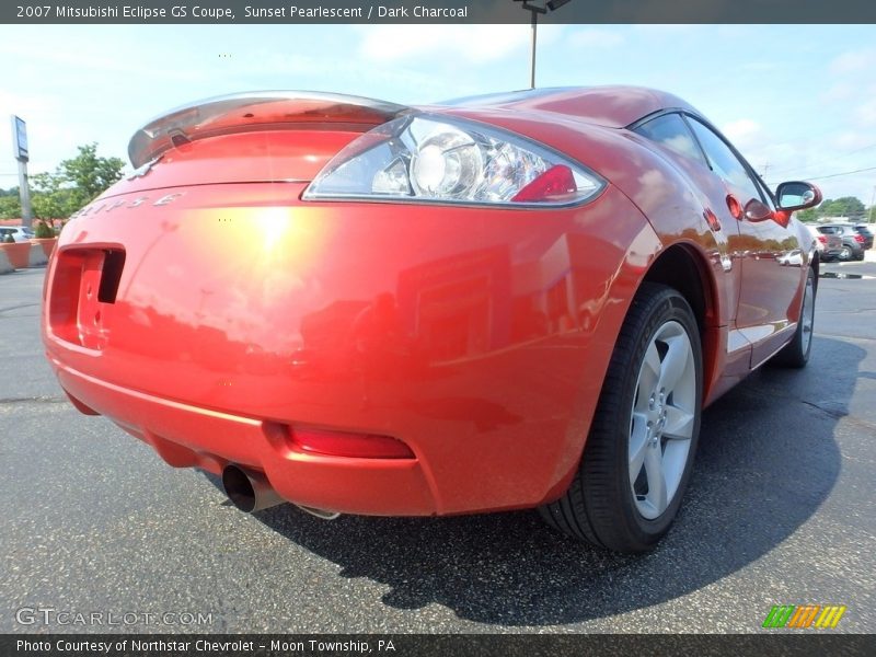 Sunset Pearlescent / Dark Charcoal 2007 Mitsubishi Eclipse GS Coupe
