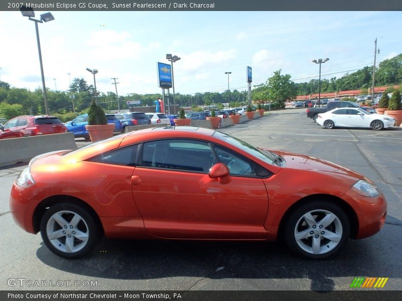 Sunset Pearlescent / Dark Charcoal 2007 Mitsubishi Eclipse GS Coupe