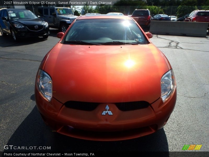 Sunset Pearlescent / Dark Charcoal 2007 Mitsubishi Eclipse GS Coupe