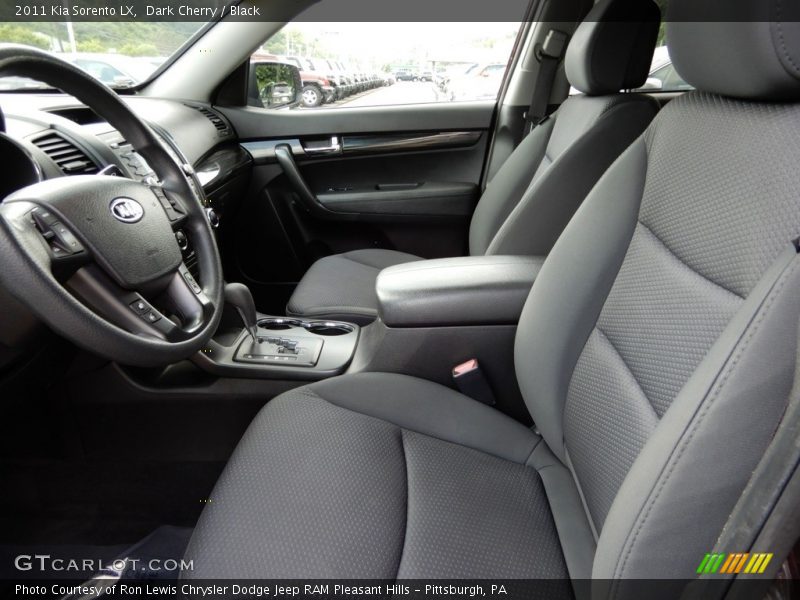 Dark Cherry / Black 2011 Kia Sorento LX