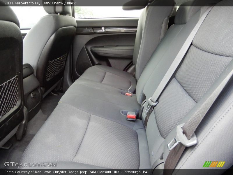 Dark Cherry / Black 2011 Kia Sorento LX