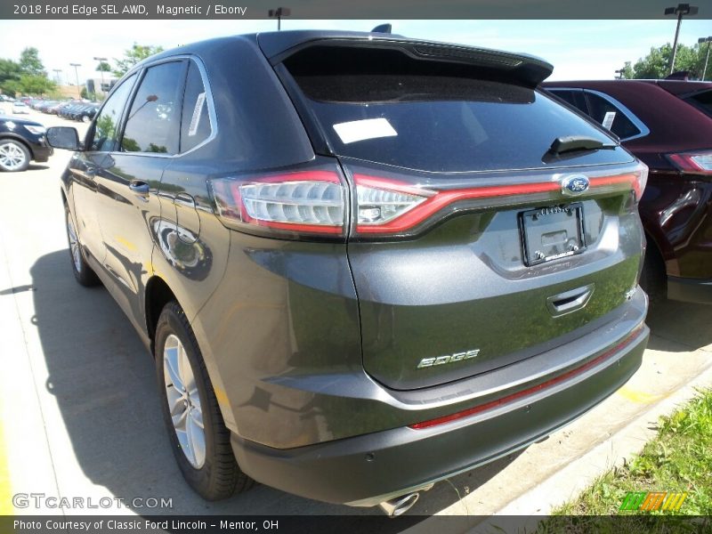 Magnetic / Ebony 2018 Ford Edge SEL AWD
