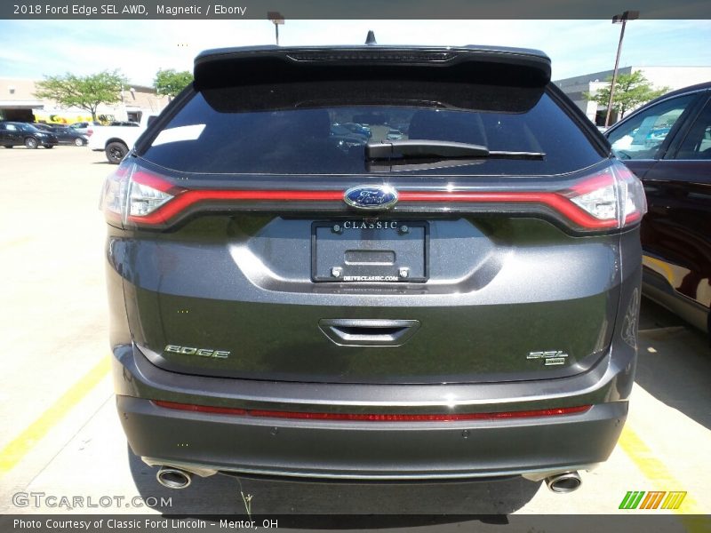 Magnetic / Ebony 2018 Ford Edge SEL AWD