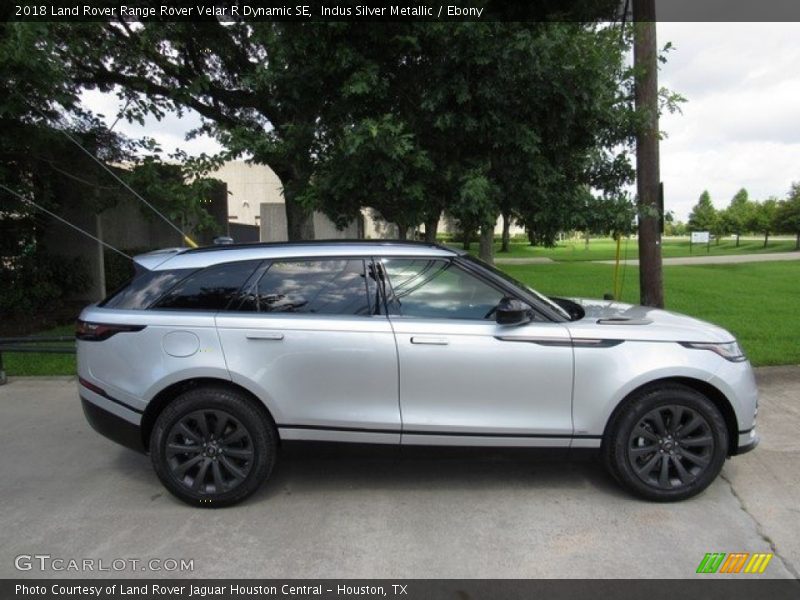 Indus Silver Metallic / Ebony 2018 Land Rover Range Rover Velar R Dynamic SE
