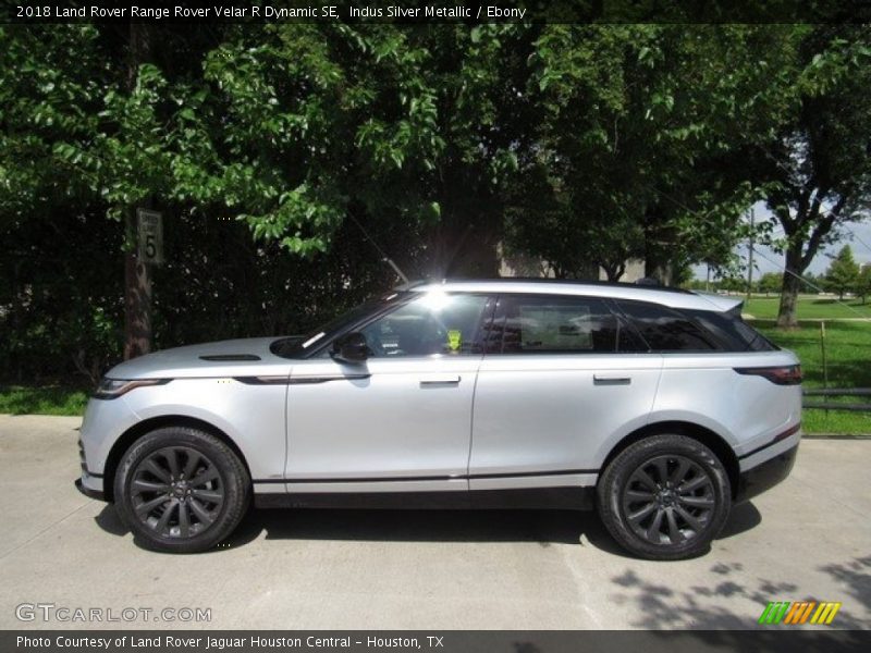 Indus Silver Metallic / Ebony 2018 Land Rover Range Rover Velar R Dynamic SE