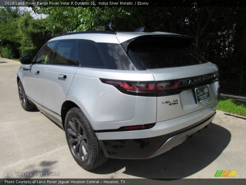 Indus Silver Metallic / Ebony 2018 Land Rover Range Rover Velar R Dynamic SE