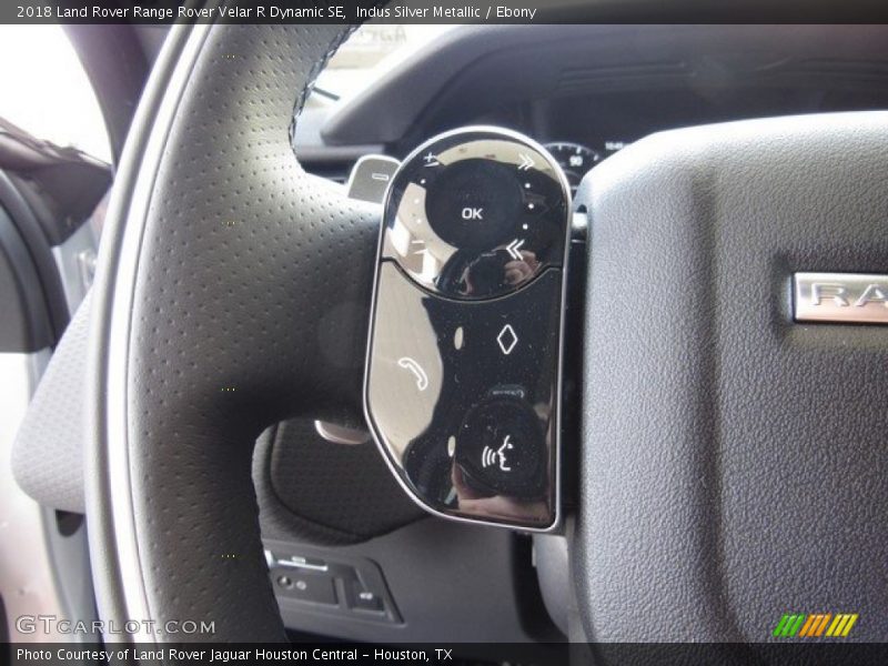 Indus Silver Metallic / Ebony 2018 Land Rover Range Rover Velar R Dynamic SE