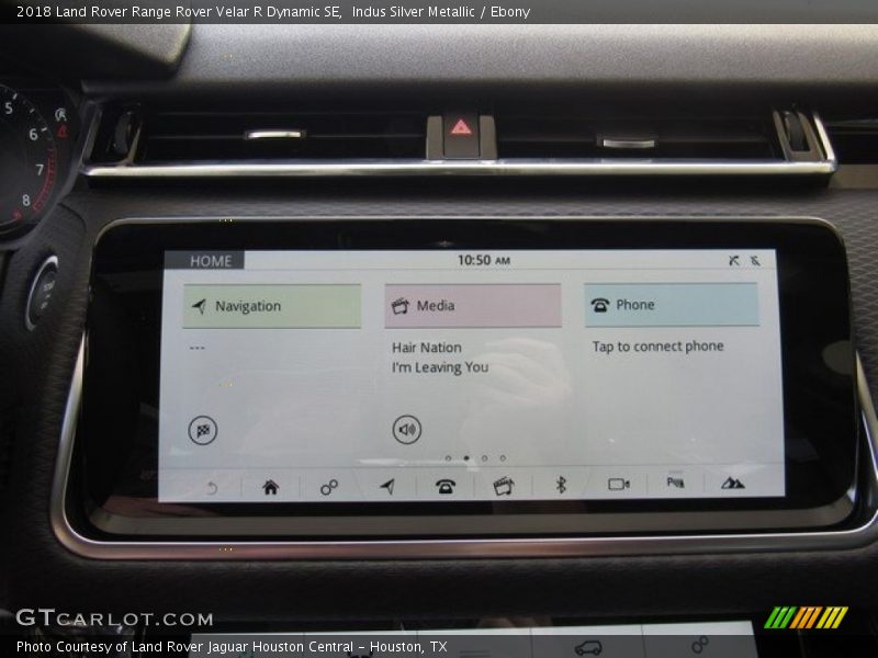 Indus Silver Metallic / Ebony 2018 Land Rover Range Rover Velar R Dynamic SE