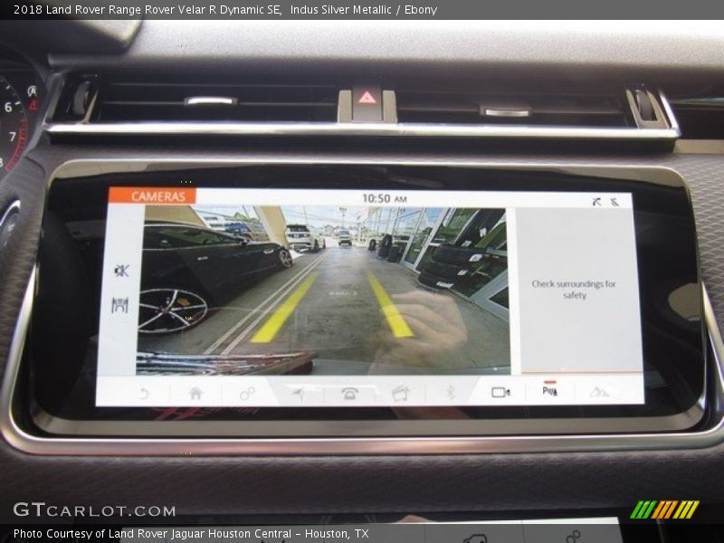 Indus Silver Metallic / Ebony 2018 Land Rover Range Rover Velar R Dynamic SE