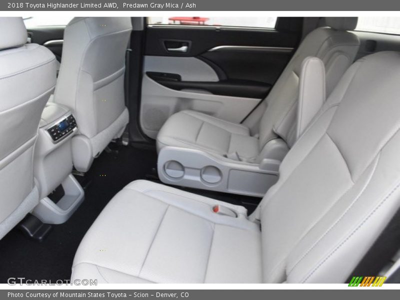Predawn Gray Mica / Ash 2018 Toyota Highlander Limited AWD