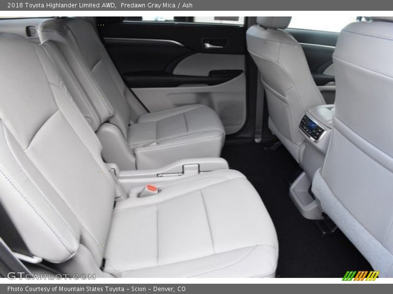 Predawn Gray Mica / Ash 2018 Toyota Highlander Limited AWD