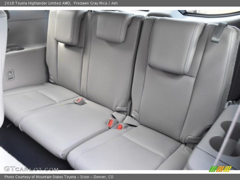 Predawn Gray Mica / Ash 2018 Toyota Highlander Limited AWD