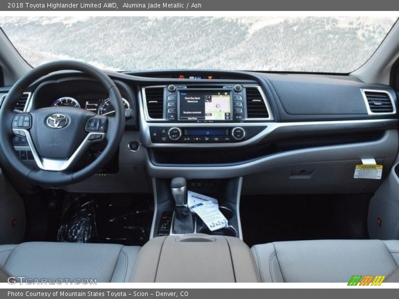 Alumina Jade Metallic / Ash 2018 Toyota Highlander Limited AWD