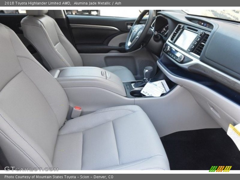 Alumina Jade Metallic / Ash 2018 Toyota Highlander Limited AWD