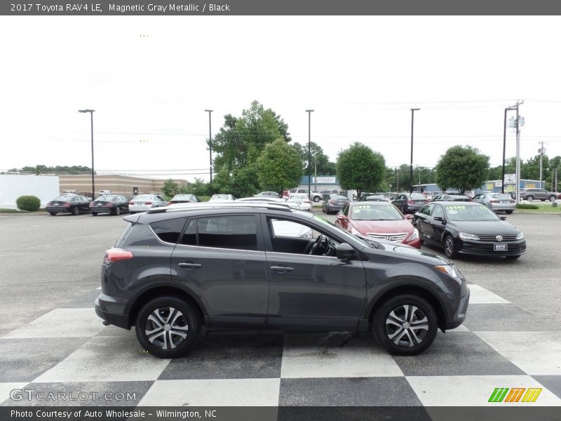 Magnetic Gray Metallic / Black 2017 Toyota RAV4 LE
