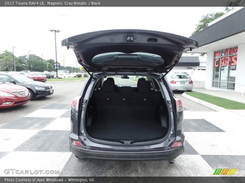 Magnetic Gray Metallic / Black 2017 Toyota RAV4 LE