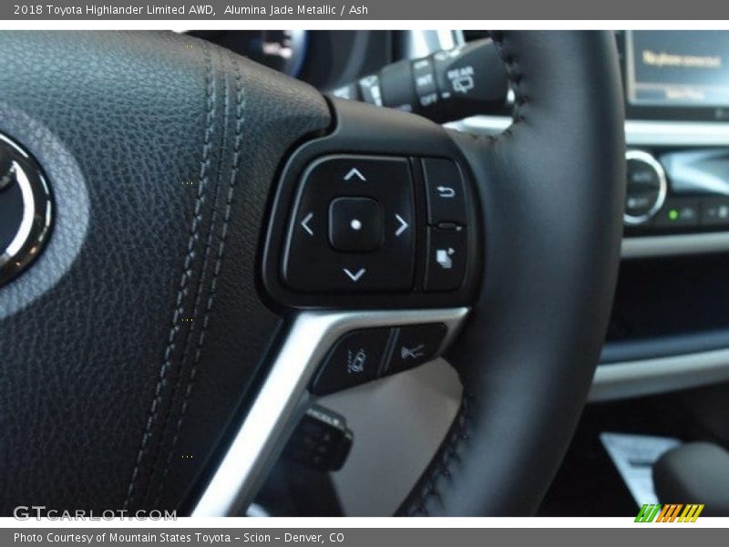 Alumina Jade Metallic / Ash 2018 Toyota Highlander Limited AWD