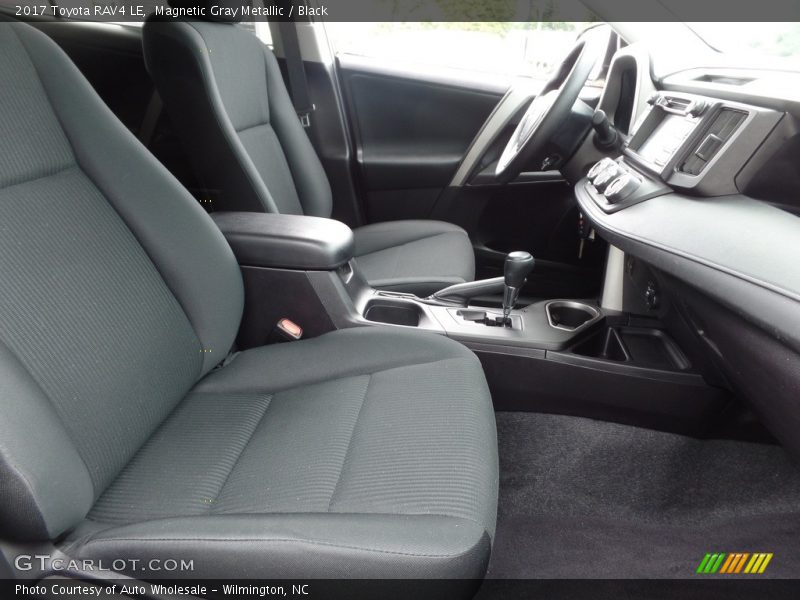 Magnetic Gray Metallic / Black 2017 Toyota RAV4 LE