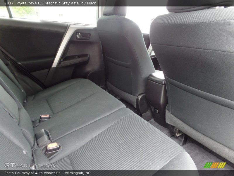 Magnetic Gray Metallic / Black 2017 Toyota RAV4 LE